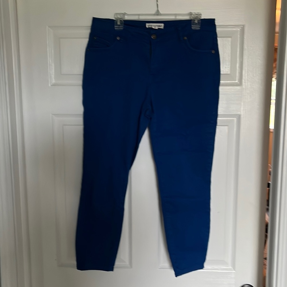 Nine pairs, gently worn, no stains or tears